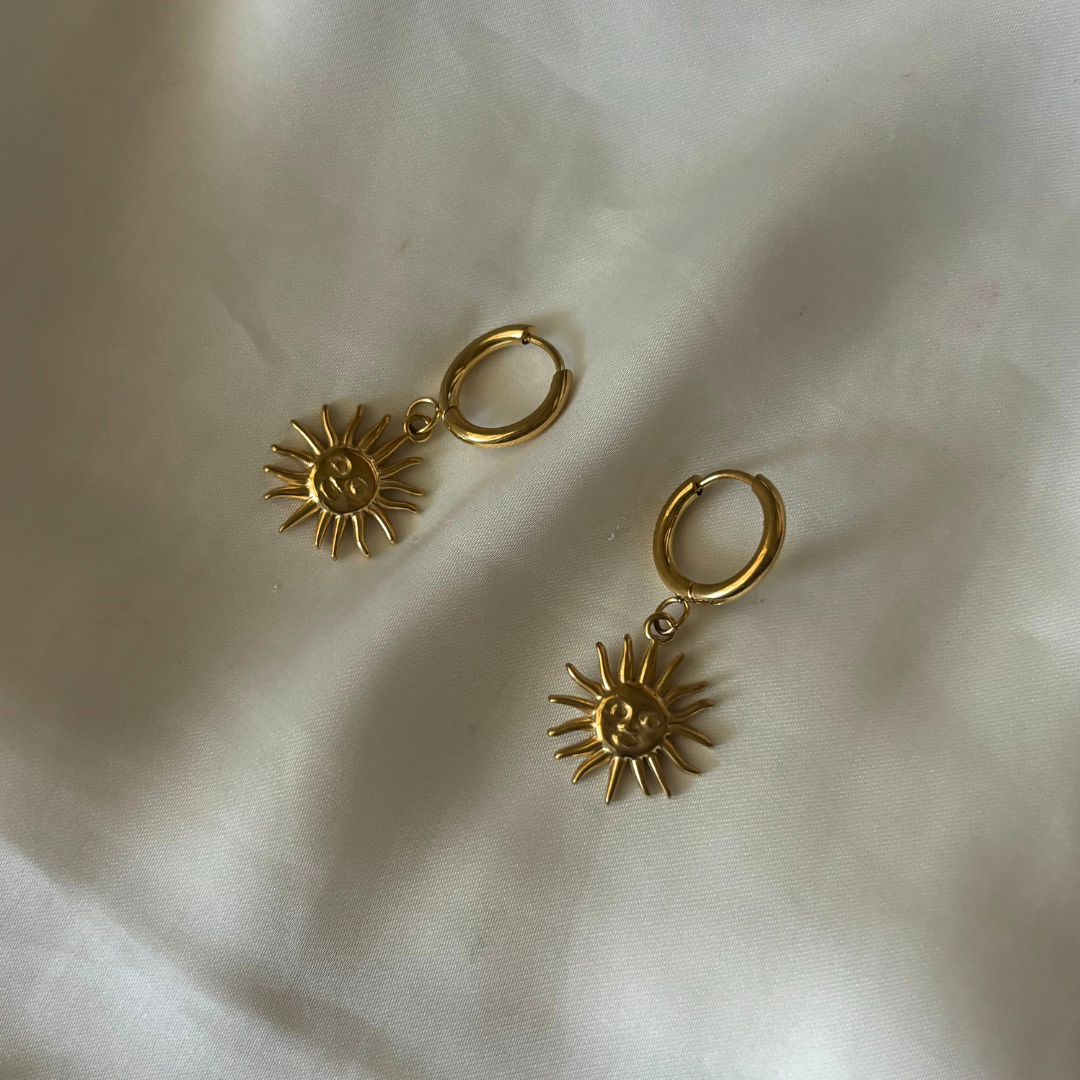 Aretes Crisantemo